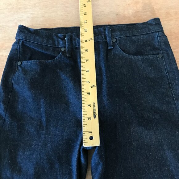 Rag & Bone Jeans Women 27 Black Mid Rise Stretch Straight Leg Preppy 17169 - Picture 7 of 11